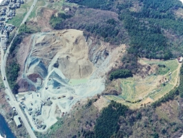 当時の五條砕石場